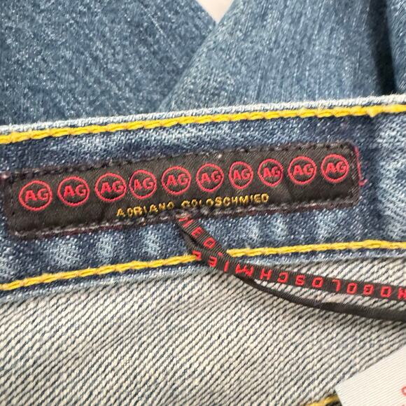 AG Adriano Goldschmied Blue Boot Cut Jeans - Picture 8 of 10